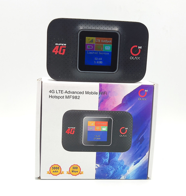 Routeurs mobiles de point névralgique de l'utilisation 4g Sim Card 4G LTE du routeur 4G LTE de Wifi Wifi de poche d'OLAX 150Mbps MF982