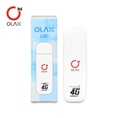Boîtier de protection d'OLAX U80 4g Lte Wifi tout l'ODM de modem de bâton de Sim Support USB