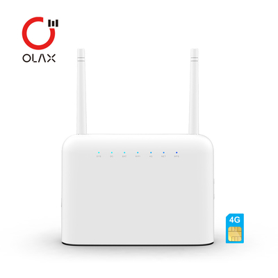 Le pro port du routeur 5000mah 4G RJ45 de CPE WiFi d'OLAX AX7 a ouvert le routeur sans fil de modem